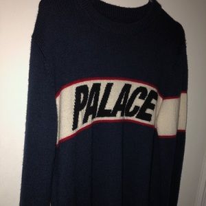 Palace Sweater / crew neck (vintage looking)